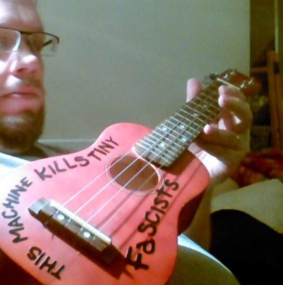 Ukulele decal