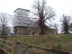 Tittleshall Church in real life