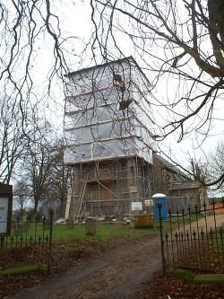 Tittleshall Church in real life