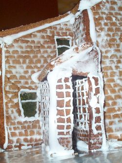 The Old Schoolhouse in ginger back door
